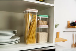 Банка для сыпучих продуктов 2,2 л квадратная, арт.С268, С26802, С26816