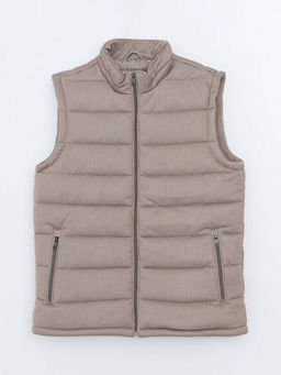 Slim Fit Dik Yaka Erkek ?i?me Yelek