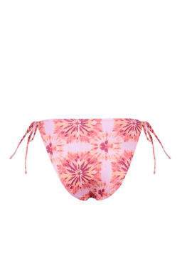 Cicek Desenli Baglamal? Yuksek Bel Hipster Bikini Alt? TBESS24BA00133