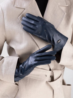 Перчатки жен п/ш LB-0207 d.blue - Labbra фото 9