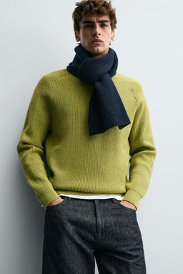 RIBBED TEXTURE SWEATER