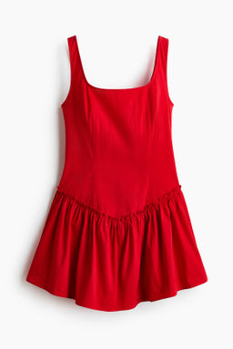 Flared-skirt cr?pe dress - H&m фото 2