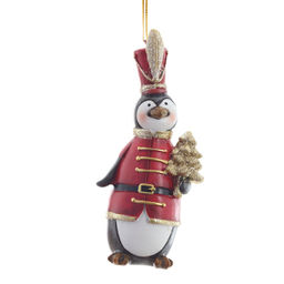 Фигурка декоративная подвесная "Пингвин", L5 W4,5 H12 см, 2в.