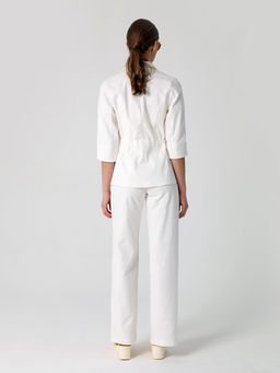 25226 Жакет белый