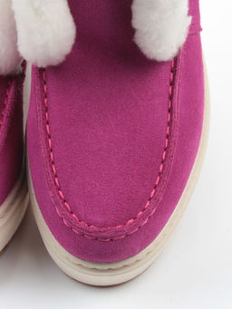 04-5603-3 CRIMSON Ботинки зимние женские (натуральная кожа, 100% шерсть)