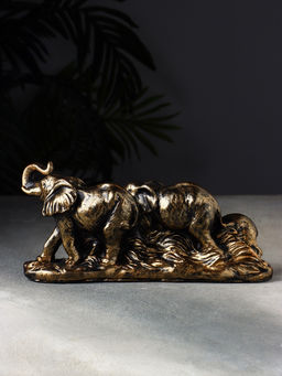 Фигурка полистоун «Семья слонов», 12×26×7 см