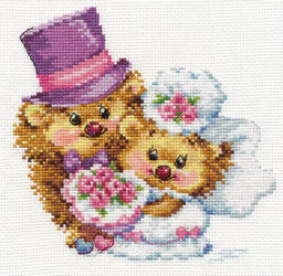 Набор для вышивания АЛИСА арт.0-88 Навсегда 16х15 см