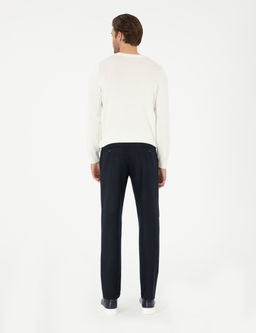 Lacivert Ex. Slim Fit Kuma_ Pantolon