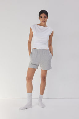 Pantalon corto en sudadera - H&m фото 2