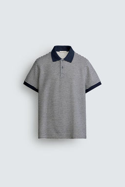 POLO REGULAR FIT ESTRUCTURA RAYAS / rayas - Zara фото 7