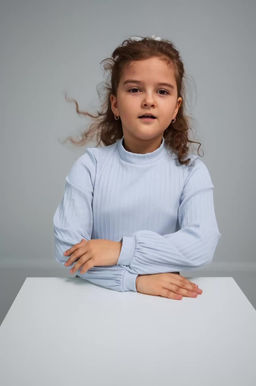 Блузка для девочки с длинным рукавом Happyfox