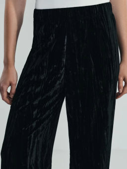 Широкие брюки из бархата / Zarina