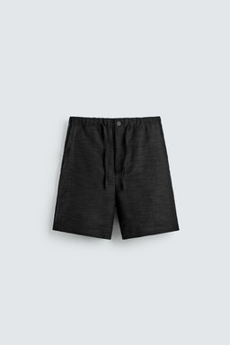 BERMUDA FLUIDA RELAXED FIT / Negro - Zara фото 6