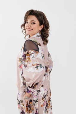 Платье ANELLI 1126 ирисы  фото 5