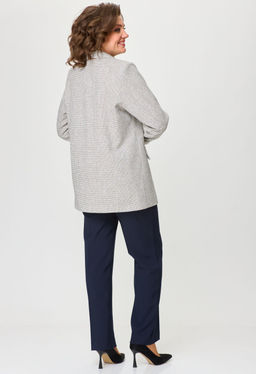 Жакет БелЭльСтиль 762 молочно-синий фото 2