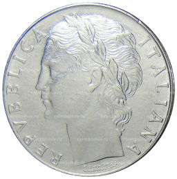 Монета 100 лир 1981 года Италия