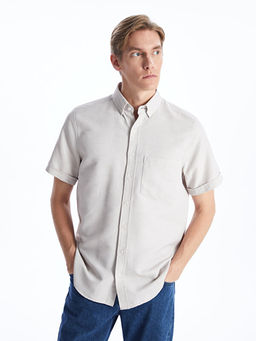 Regular Fit K?sa Kollu Arm?rl? Erkek G?mlek