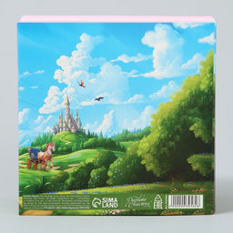 Цена за 5 шт. Коробка-фоторамка складная Маленькой принцессе, 14 х 14 х 8 см - Дарите счастье фото 6