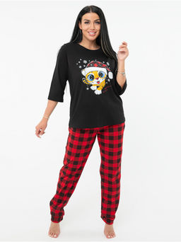 Пижама "Шери" черный