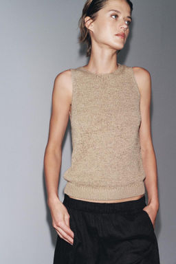 RUSTIC KNIT TOP - Zara фото 2