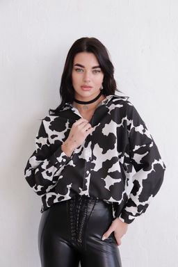 Рубашка удлинённая свободного силуэта - Martichelli фото 13