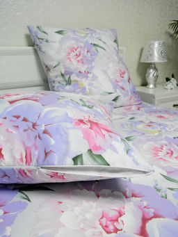 Наволочки на молнии (2 шт.) поплин "Пломбир" 50х70 Березка