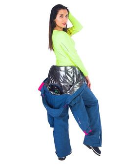 Комбинезон B-8691 Джинсовый