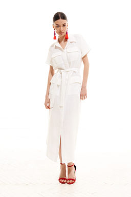 Платье 1996.1 (Лен - 100%) - Elletto фото 4