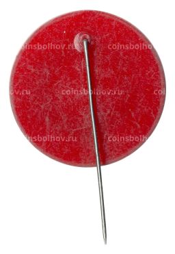 Значок Выставка Химия 25 лет Польской народной республики Москва 1969