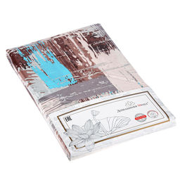 Пододеяльник на кнопках Евро Макси "Перспектива" 240х215см, поплин "Комфорт" 115г/м2, хлопок 100%, упаковка "классическая" ПВХ 28х41см, "Домашняя мода" (Россия)