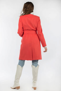 Пальто женское демисезонное (пояс) - Империя пальто фото 5