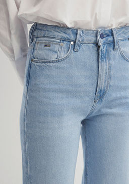 Victoria Premium Blue Ac?k Mavi Jean Pantolon  фото 9