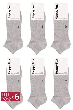 6 пар коротких носков Happy Fox