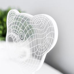 Светильник сенсорный Мишутка LED 7 цветов USB/от батареек белый