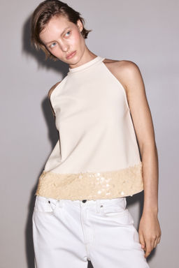 Top con lentejuelas - H&m фото 2