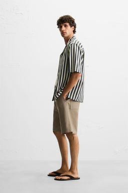 STRIPED TEXTURED SHIRT - Zara фото 12