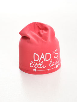 Шапка для девочки UD 3006 коралл