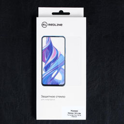 Защитное стекло Red Line для Huawei Honor 10 lite, Full Screen, полный клей, чёрная рамка