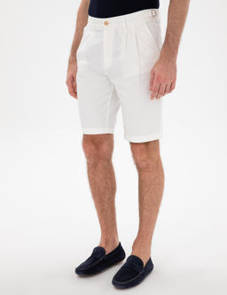 Ekru Regula Fit Swey Shorts - Cacharel фото 2