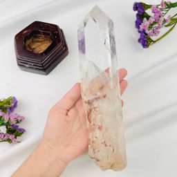 Кристалл из Горного Хрусталя на подставке