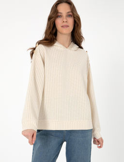 Krem Comfort Fit Sweatshirt - Pierre cardin фото 3