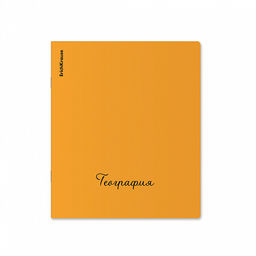 Цена за 6 шт. Тетрадь общая ученическая с пластиковой обложкой на скобе ErichKrause Neon ассорти, География, 48 листов, клетка  фото 3