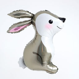 Цена за 3 шт. Воздушный шар фольгированный 31" «Заяц»