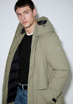 Su Itici Haki Parka - Mavi фото 2
