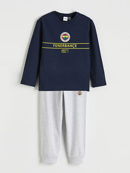 Fenerbah?e Bask?l? Erkek ?ocuk Pijama Tak?m