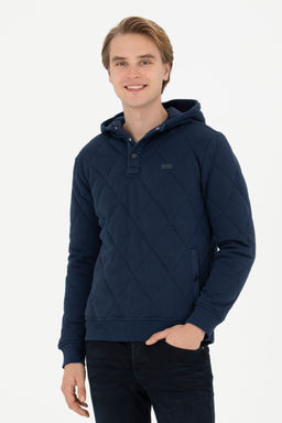 Мужской темно-синий свитшот - U.s. polo assn фото 8