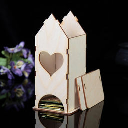 Чайный домик Сердечко, 9х9х22 см - Дарим Красиво фото 4