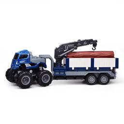 Машина "Мега лесовоз" в коробке