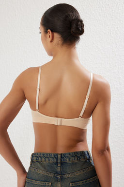 TRENDYOLMILLA Siyah Seamless/Dikissiz Balensiz Kapl? Ucgen Orme Sutyen THMSS25SU00032 фото 9