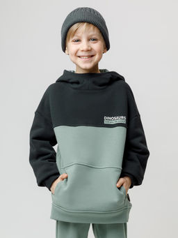 КР 302162/хаки 5107 к612 джемпер (худи) для мал